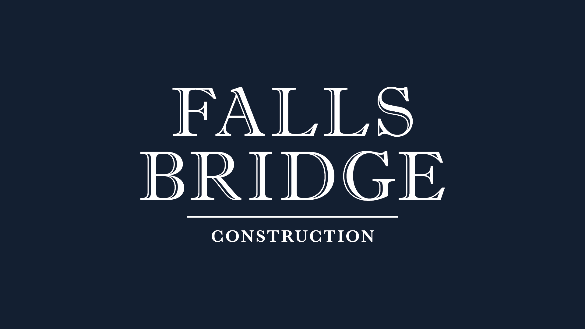 Falls Bridge Construction